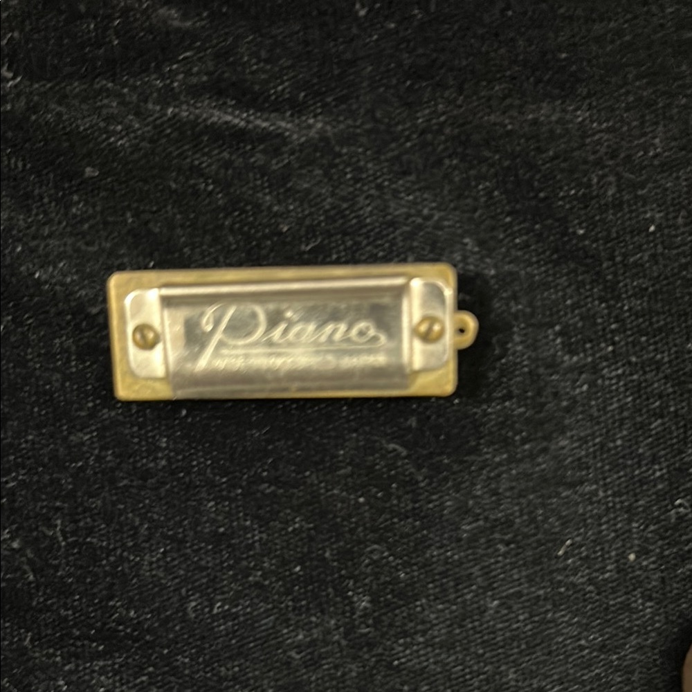 VINTAGE MINI Harmonica 1940 MINI Measure at 2 inches longs